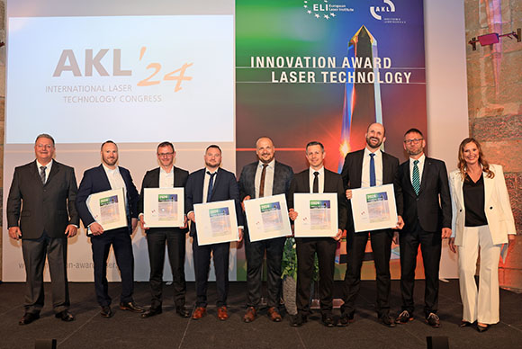 Preisverleihung des Innovation Award 2024 Ceremony of the Innovation Award Laser Technology