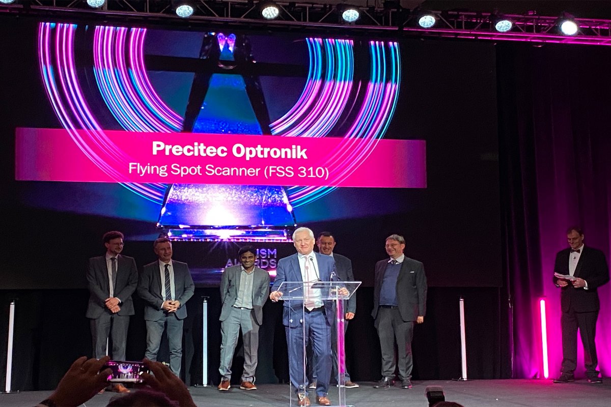 Precitec 3D Metrology gewinnt SPIE Prism Award 2023