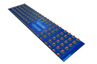 topografia del wafer e controllo dell'arco