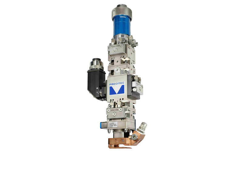 Image of the YW30 laser welding head with a laser power of up to 6 kW